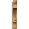 Ekena Millwork Balboa Arts & Crafts Rough Sawn Outlooker, Western Red Cedar, 6"W x 32"D x 32"H OUT06X32X32BOA03RWR - alternate 2